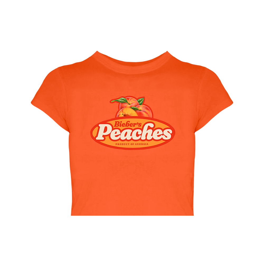 Peaches Orange Crop T-Shirt
