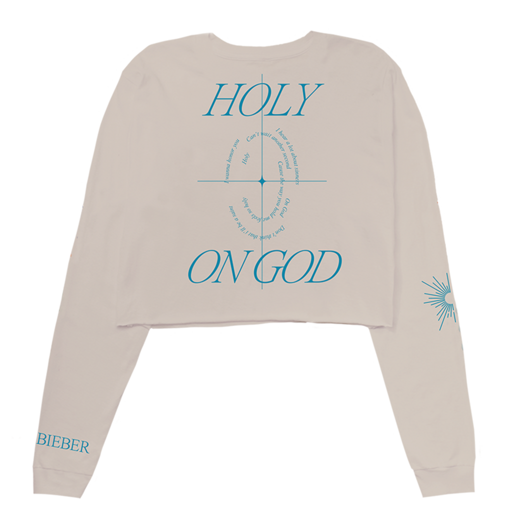 Holy Lyrics Cropped LS T-shirt